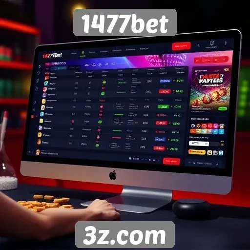 Interface e experiência do usuário no 1477bet